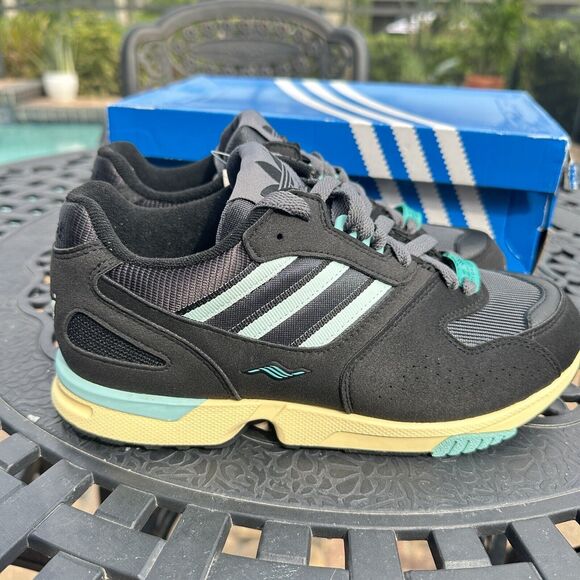Adidas ZX 4000 Black Ice Mint Men\'s Athletic Shoes EE4763 Size 6 main image 13